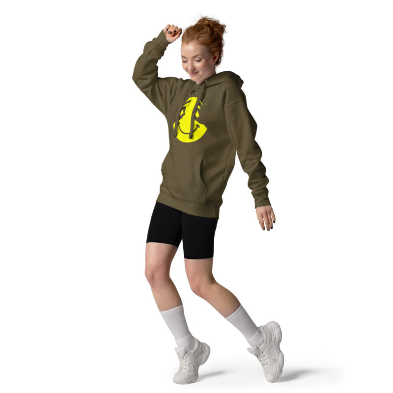 „Smiley Illusion“ – Unisex-Kapuzenpullover – Hoodies – HOB Products