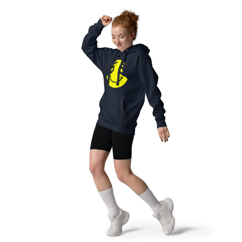 „Smiley Illusion“ – Unisex-Kapuzenpullover – Hoodies – HOB Products