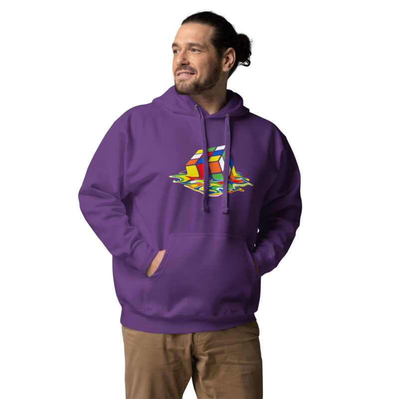 „Der geschmolzene Denksport“ – Unisex-Kapuzenpullover – Hoodies – HOB Products