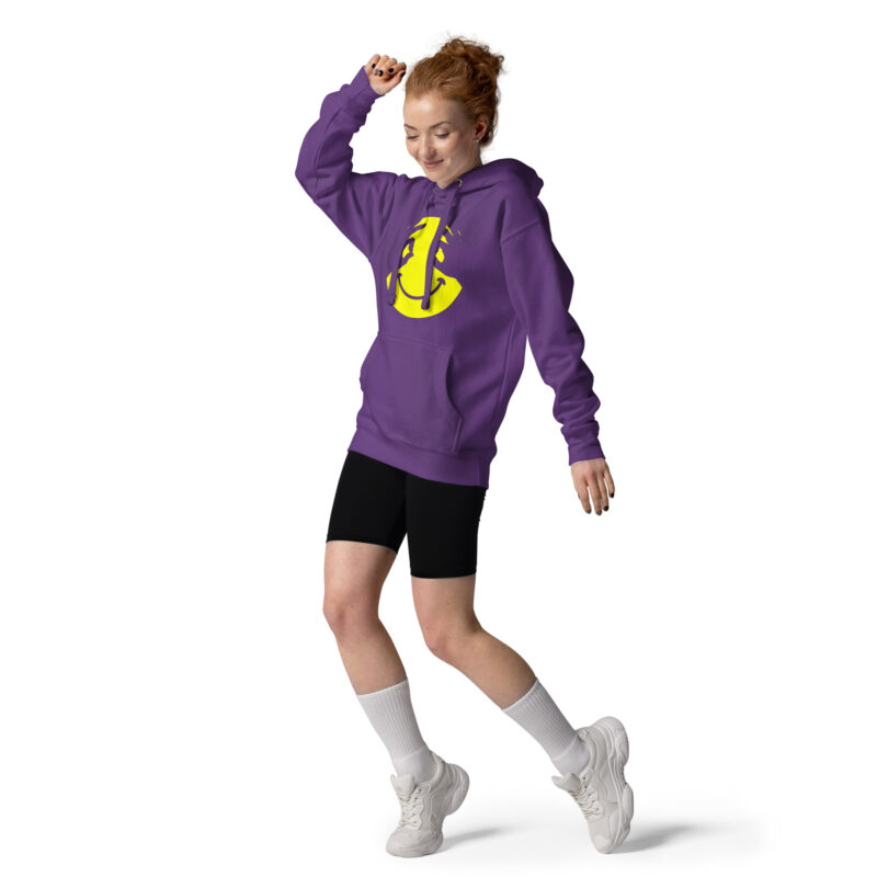 „Smiley Illusion“ – Unisex-Kapuzenpullover – Hoodies – HOB Products