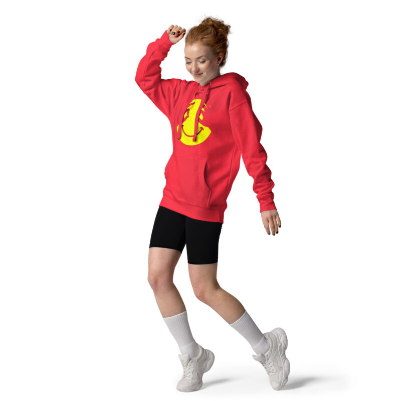 „Smiley Illusion“ – Unisex-Kapuzenpullover – Hoodies – HOB Products