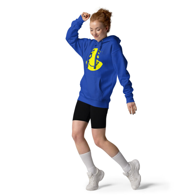„Smiley Illusion“ – Unisex-Kapuzenpullover – Hoodies – HOB Products
