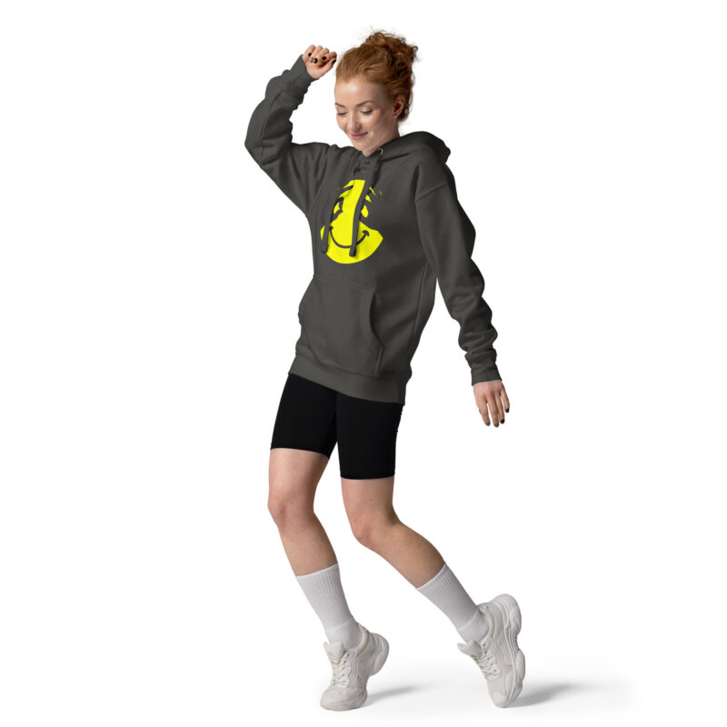 „Smiley Illusion“ – Unisex-Kapuzenpullover – Hoodies – HOB Products