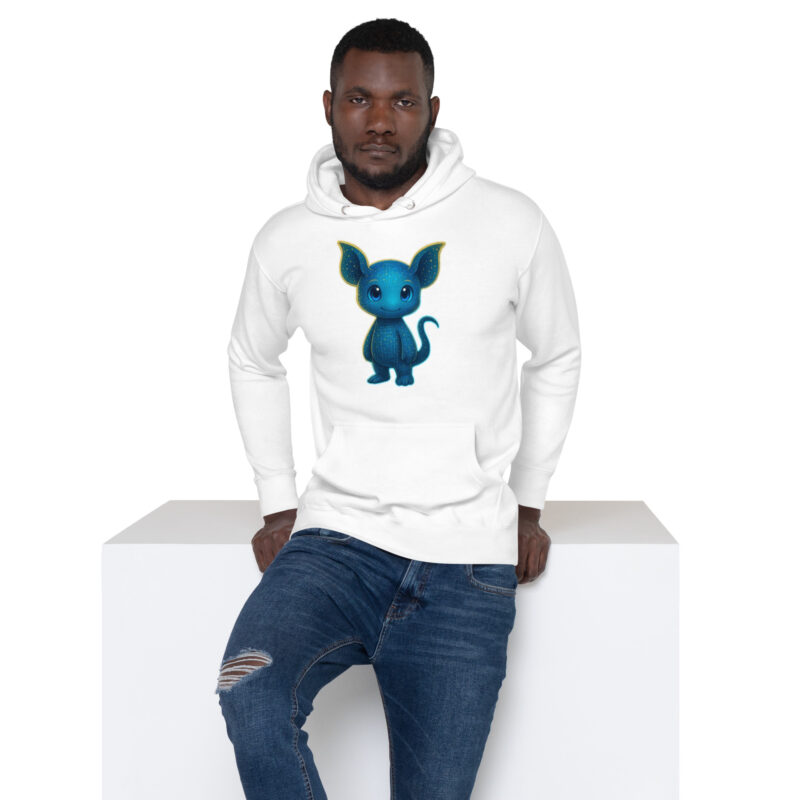 „Pixelwesen mit Herz“ – Unisex-Kapuzenpullover – Hoodies – HOB Products