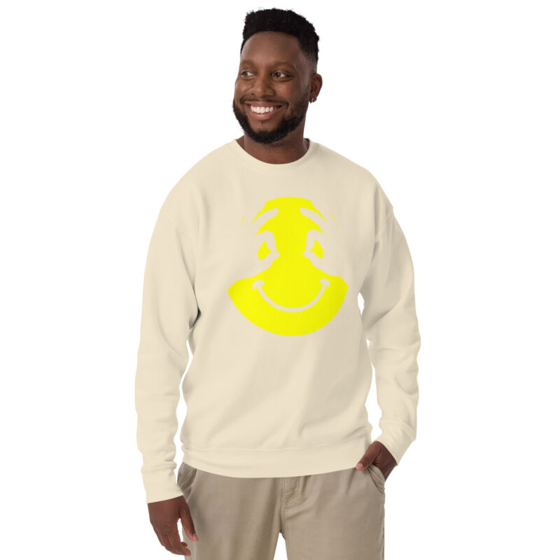 „Smiley Illusion“ – Unisex-Premium-Pullover – Pullover – HOB Products