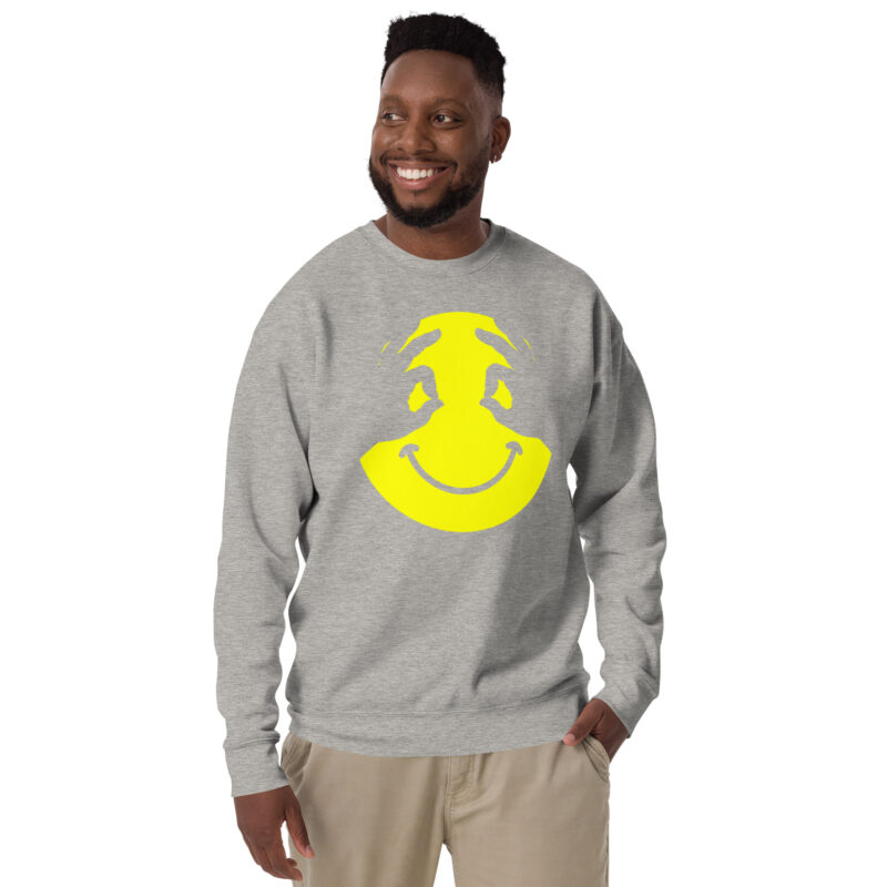 „Smiley Illusion“ – Unisex-Premium-Pullover – Pullover – HOB Products
