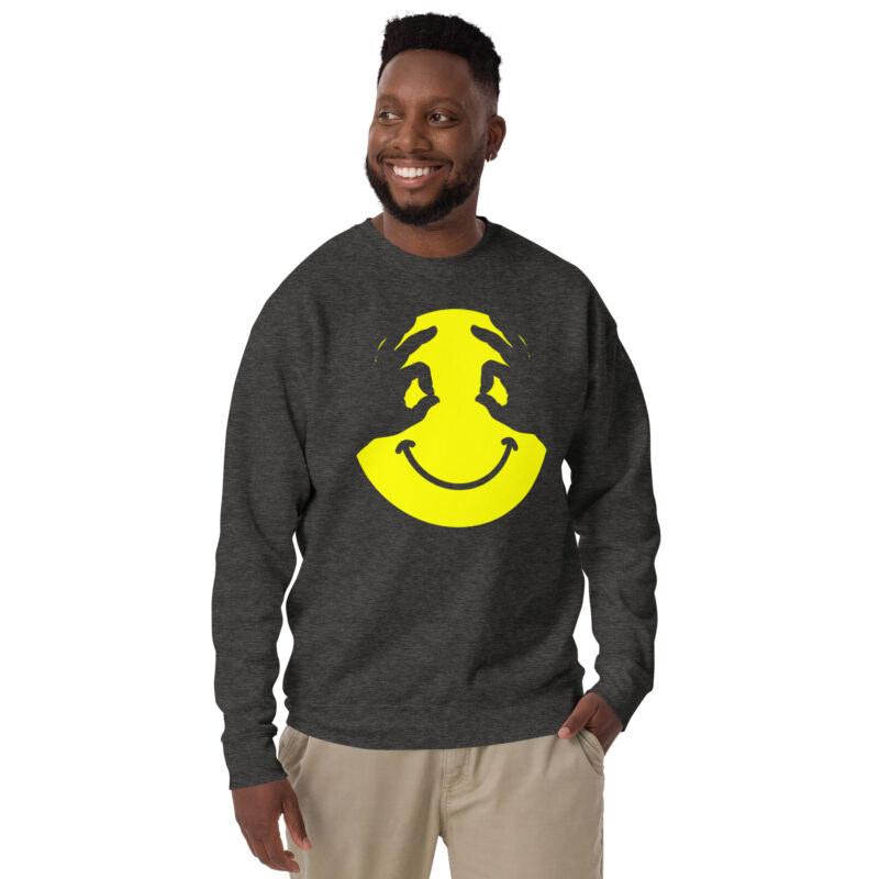 „Smiley Illusion“ – Unisex-Premium-Pullover – Pullover – HOB Products
