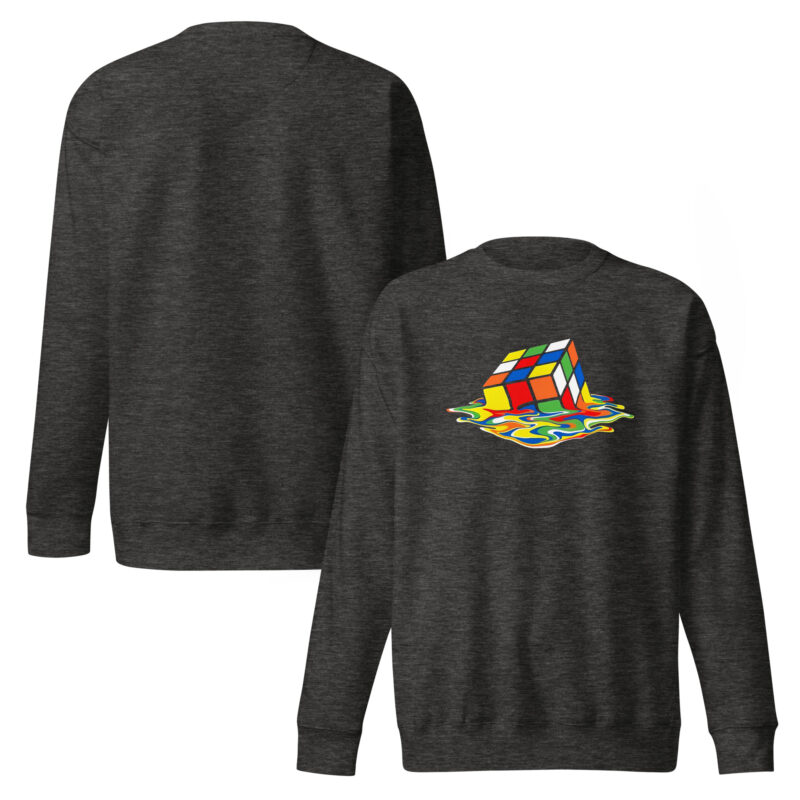 „Der geschmolzene Denksport“ – Unisex-Premium-Pullover – Pullover – HOB Products