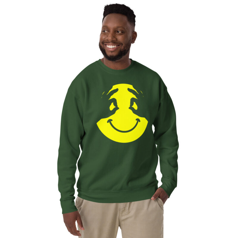 „Smiley Illusion“ – Unisex-Premium-Pullover – Pullover – HOB Products