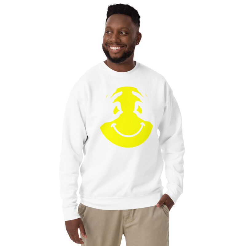 „Smiley Illusion“ – Unisex-Premium-Pullover – Pullover – HOB Products