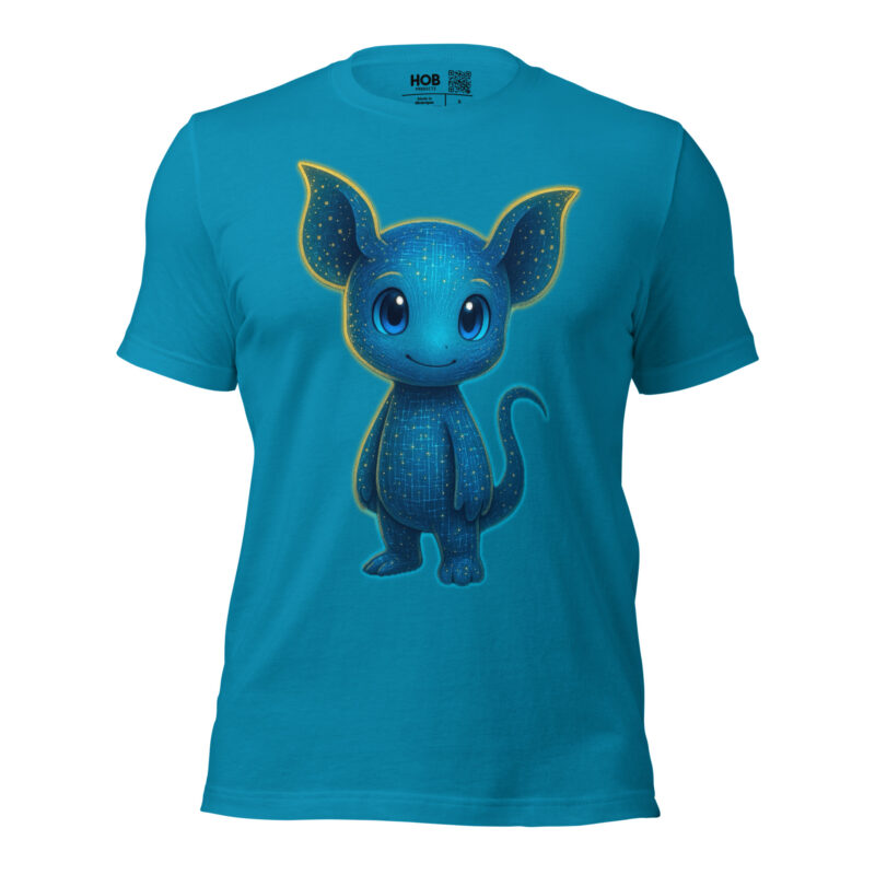 „Pixelwesen mit Herz“ – Unisex-T-Shirt – T-Shirts – HOB Products