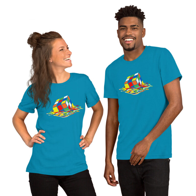 „Der geschmolzene Denksport“ – Unisex-T-Shirt – T-Shirts – HOB Products