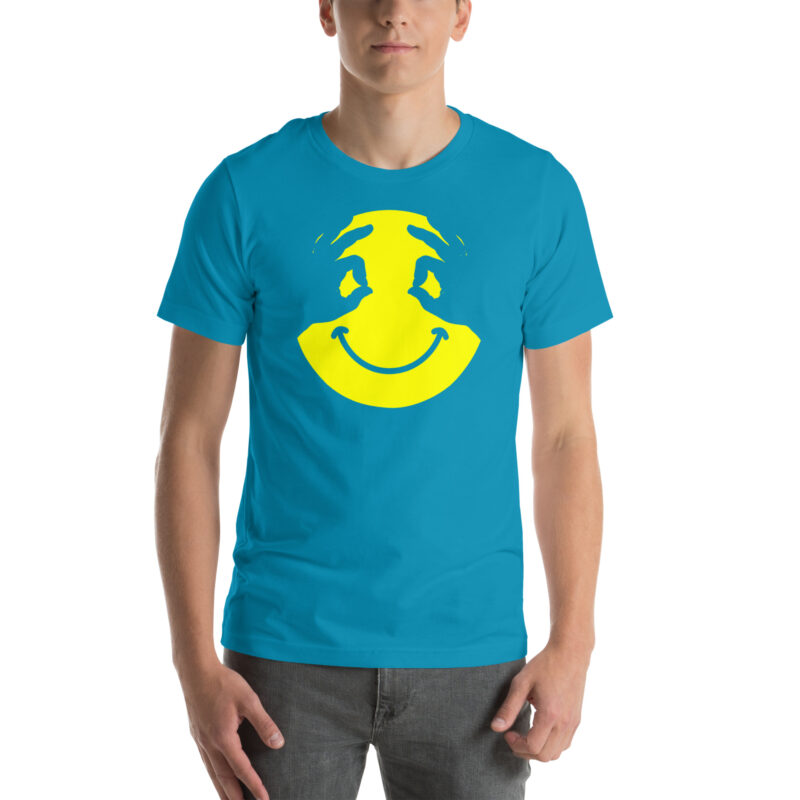 „Smiley Illusion“ – Unisex-T-Shirt – T-Shirts – HOB Products