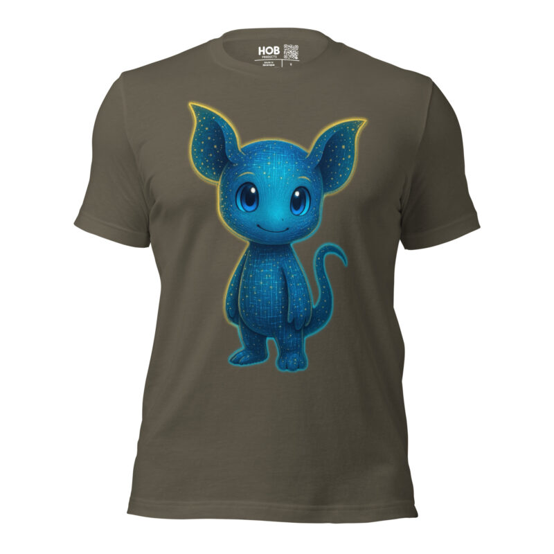 „Pixelwesen mit Herz“ – Unisex-T-Shirt – T-Shirts – HOB Products