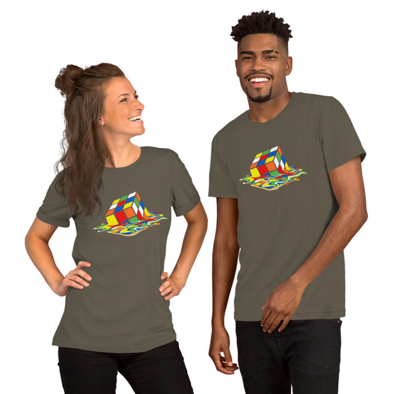 „Der geschmolzene Denksport“ – Unisex-T-Shirt – T-Shirts – HOB Products
