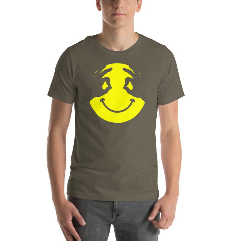 „Smiley Illusion“ – Unisex-T-Shirt – T-Shirts – HOB Products