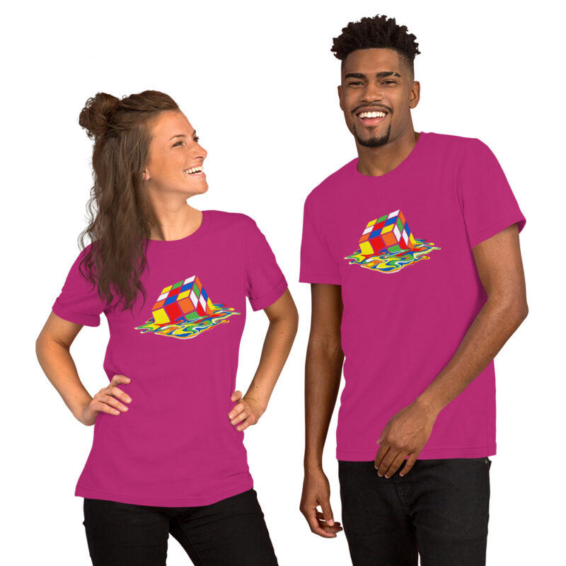 „Der geschmolzene Denksport“ – Unisex-T-Shirt – T-Shirts – HOB Products