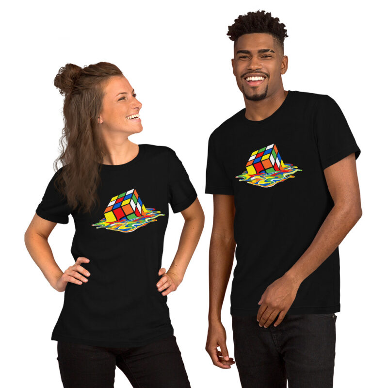 „Der geschmolzene Denksport“ – Unisex-T-Shirt – T-Shirts – HOB Products