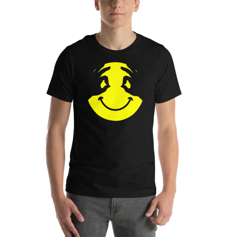 „Smiley Illusion“ – Unisex-T-Shirt – T-Shirts – HOB Products