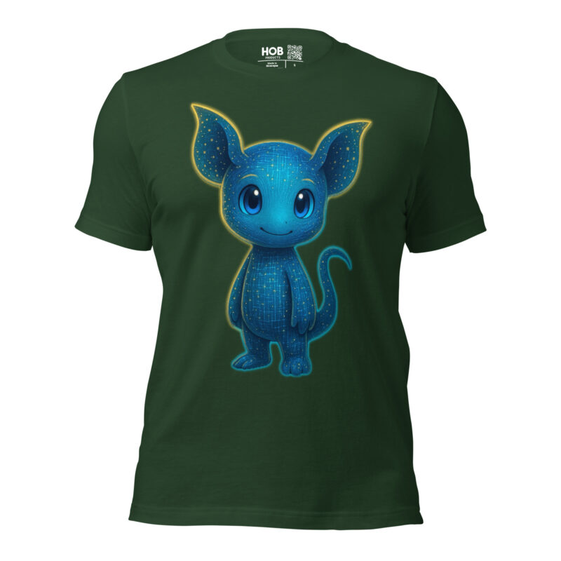 „Pixelwesen mit Herz“ – Unisex-T-Shirt – T-Shirts – HOB Products