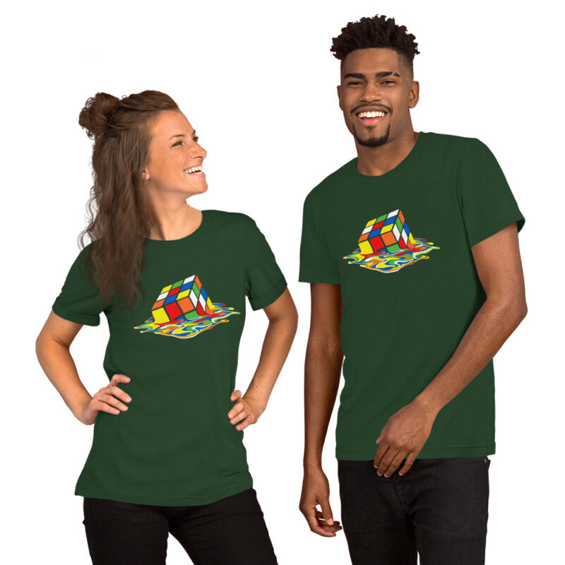 „Der geschmolzene Denksport“ – Unisex-T-Shirt – T-Shirts – HOB Products