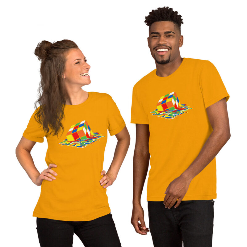 „Der geschmolzene Denksport“ – Unisex-T-Shirt – T-Shirts – HOB Products