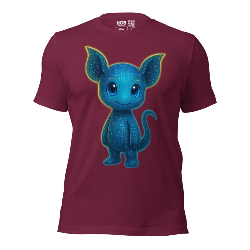 „Pixelwesen mit Herz“ – Unisex-T-Shirt – T-Shirts – HOB Products