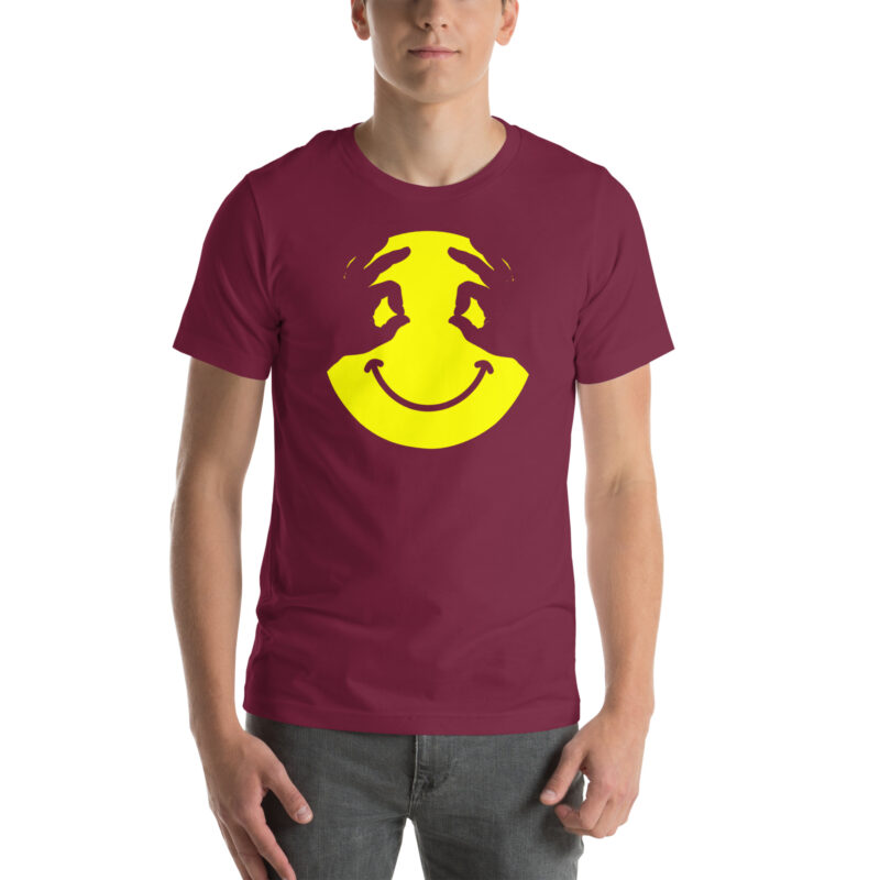 „Smiley Illusion“ – Unisex-T-Shirt – T-Shirts – HOB Products