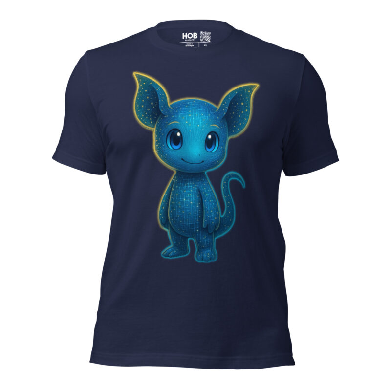 „Pixelwesen mit Herz“ – Unisex-T-Shirt – T-Shirts – HOB Products