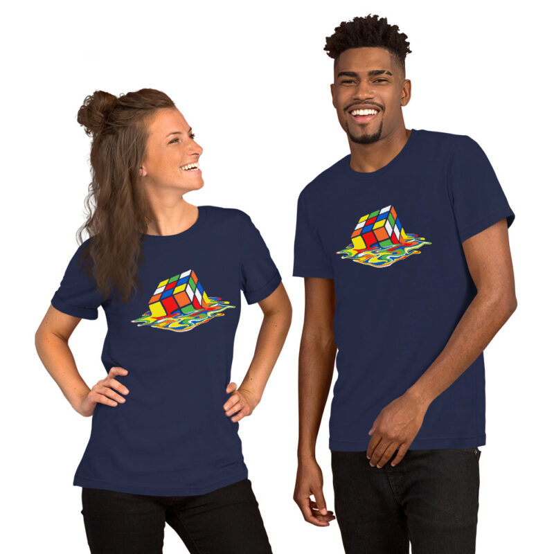 „Der geschmolzene Denksport“ – Unisex-T-Shirt – T-Shirts – HOB Products