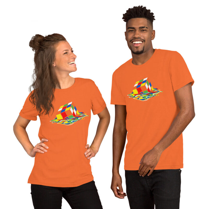 „Der geschmolzene Denksport“ – Unisex-T-Shirt – T-Shirts – HOB Products