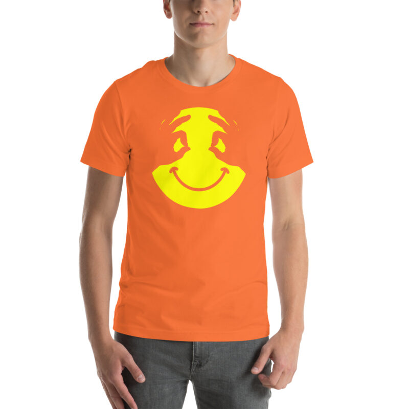 „Smiley Illusion“ – Unisex-T-Shirt – T-Shirts – HOB Products