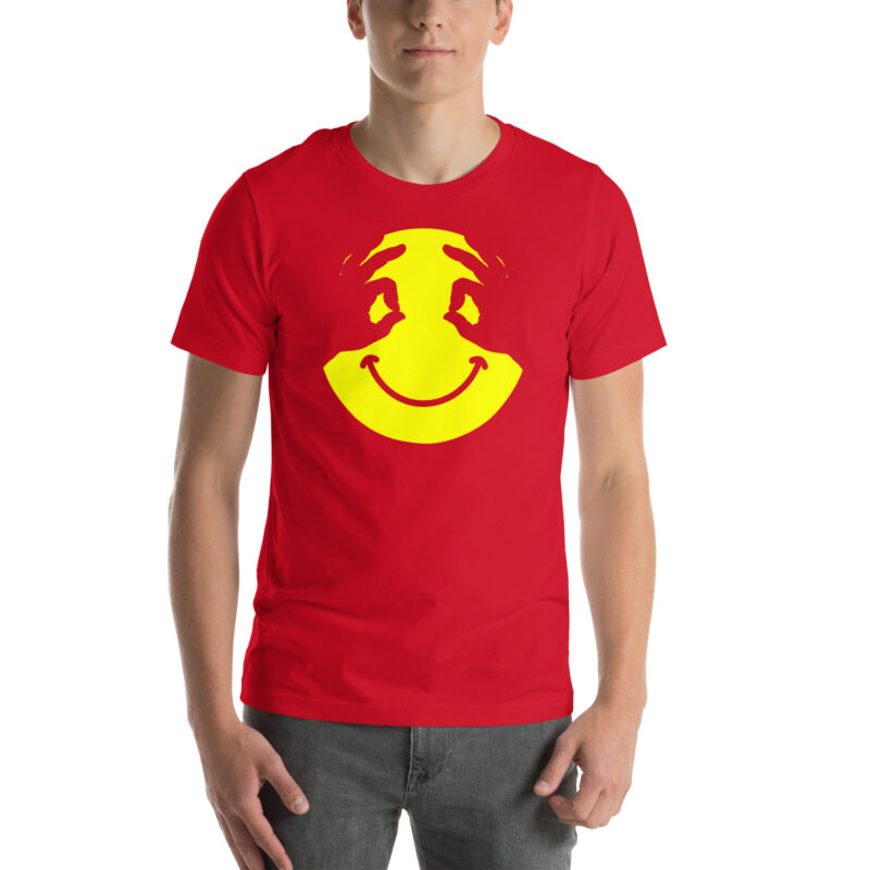 „Smiley Illusion“ – Unisex-T-Shirt – T-Shirts – HOB Products
