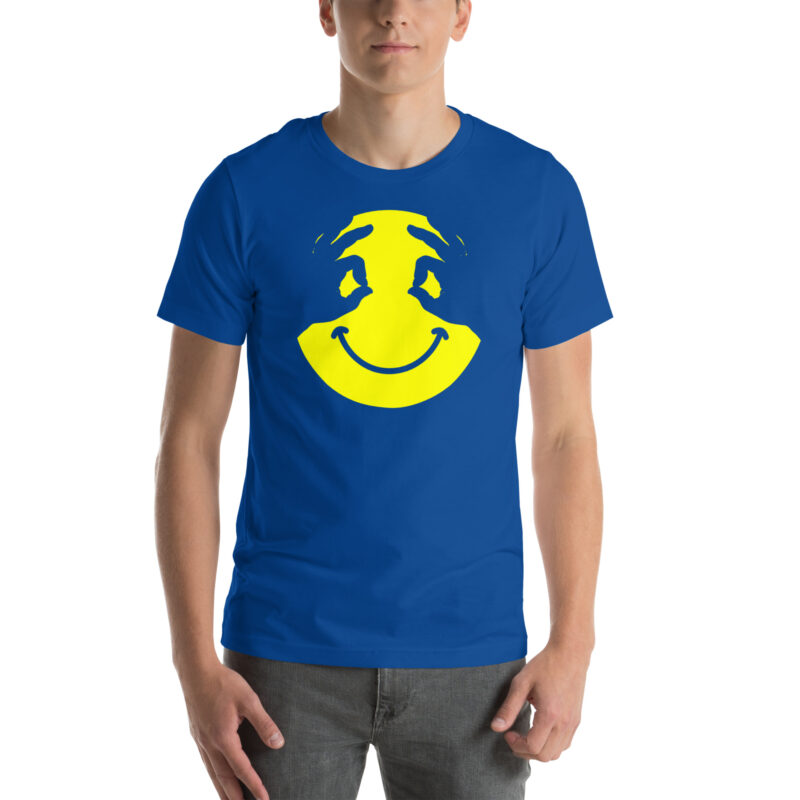 „Smiley Illusion“ – Unisex-T-Shirt – T-Shirts – HOB Products