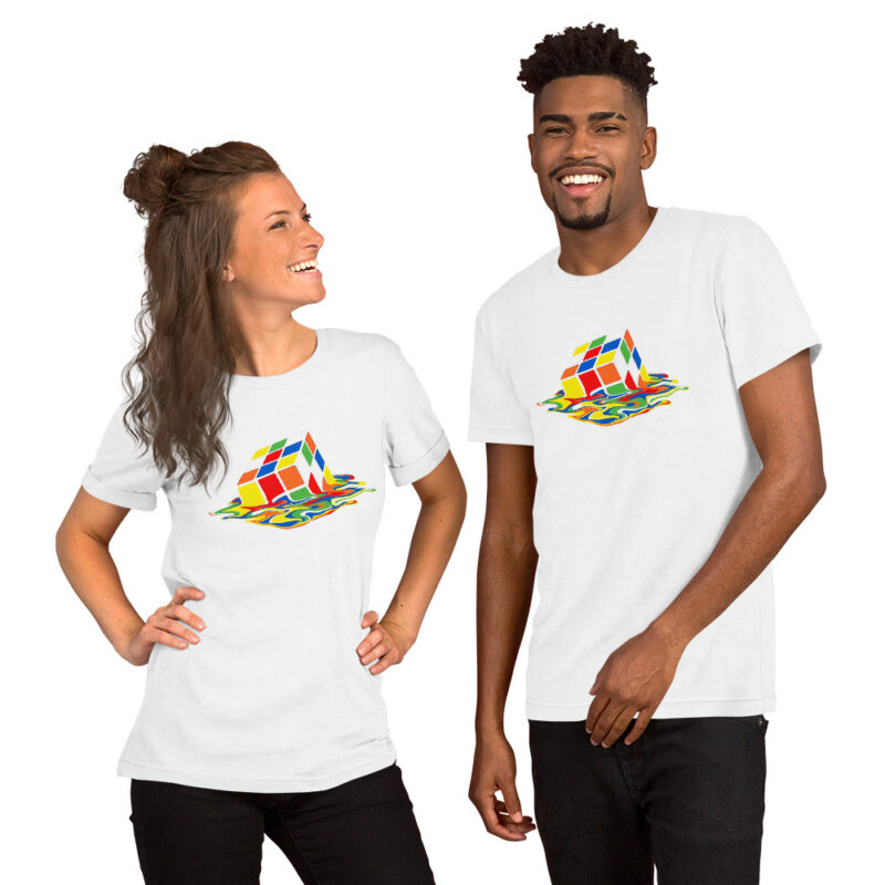 „Der geschmolzene Denksport“ – Unisex-T-Shirt – T-Shirts – HOB Products