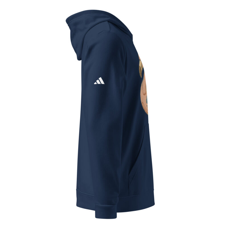 „Gestickt? Denkste!“ – adidas Fleece-Hoodie – Adidas – HOB Products