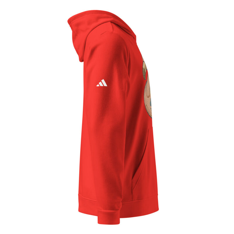 „Gestickt? Denkste!“ – adidas Fleece-Hoodie – Adidas – HOB Products