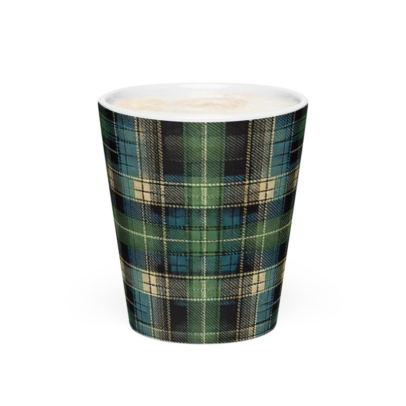 Tartan Muster - Milchkaffeetasse – Home & Living – HOB Products