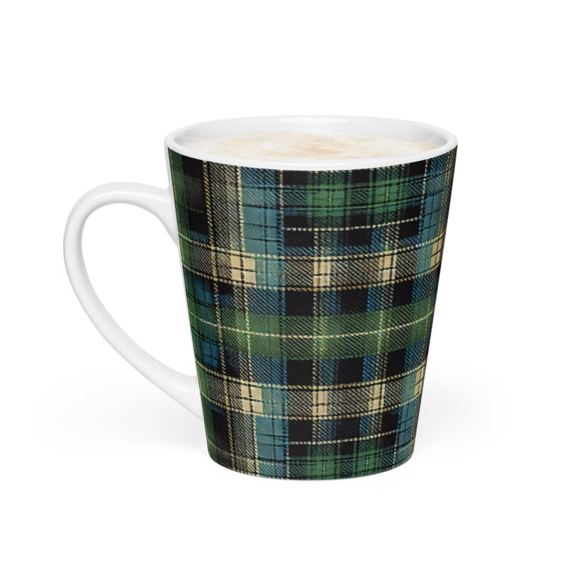 Tartan Muster - Milchkaffeetasse – Home & Living – HOB Products
