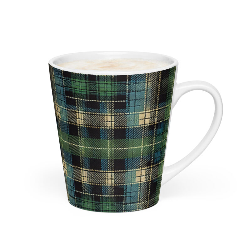 Tartan Muster - Milchkaffeetasse – Home & Living – HOB Products