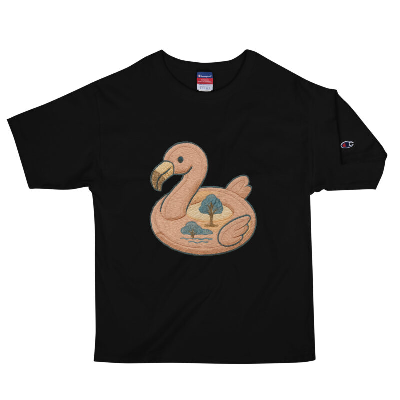 „Gestickt? Denkste!“ – Champion-Herren-T-Shirt – Champion – HOB Products