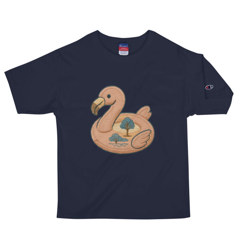 „Gestickt? Denkste!“ – Champion-Herren-T-Shirt – Champion – HOB Products