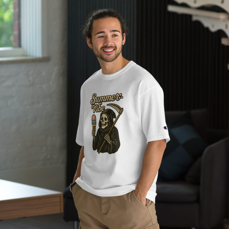 „Eiskalt erwischt“ – Champion-Herren-T-Shirt – Champion – HOB Products