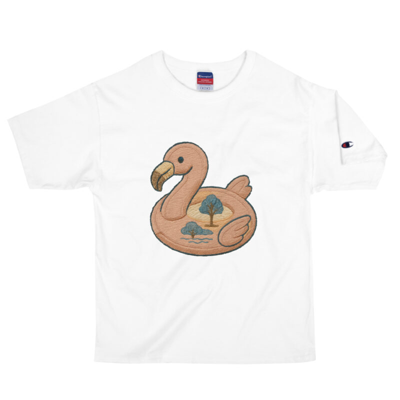 „Gestickt? Denkste!“ – Champion-Herren-T-Shirt – Champion – HOB Products
