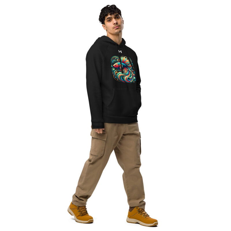 „Farbenflash im Fischformat“ – Under Armour® Hoodie – Under Armour – HOB Products