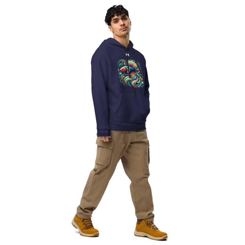 „Farbenflash im Fischformat“ – Under Armour® Hoodie – Under Armour – HOB Products