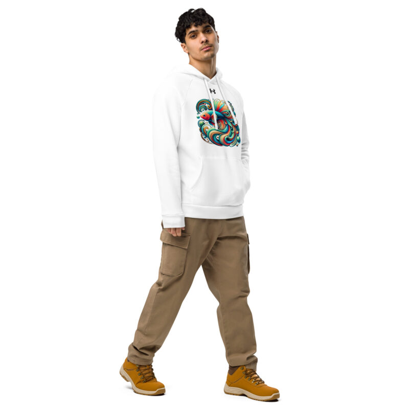 „Farbenflash im Fischformat“ – Under Armour® Hoodie – Under Armour – HOB Products