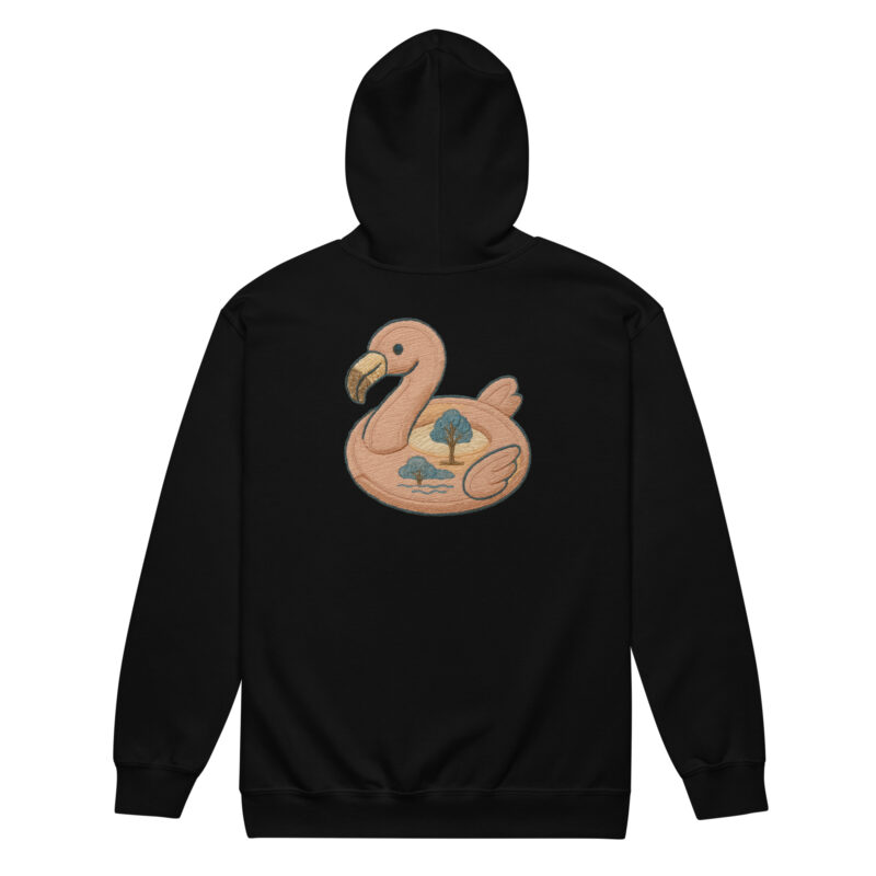 „Gestickt? Denkste!“ – Unisex Heavy-Blend Zip Hoodie – Zipper – HOB Products
