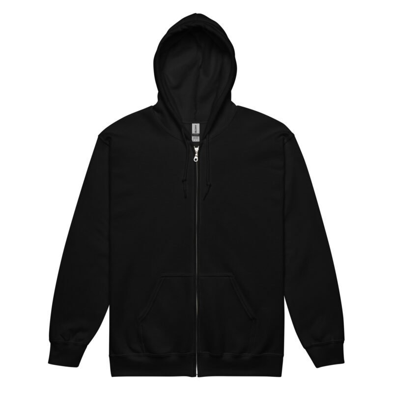 „Gestickt? Denkste!“ – Unisex Heavy-Blend Zip Hoodie – Zipper – HOB Products