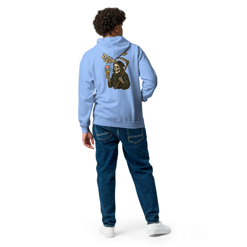 „Eiskalt erwischt“ – Unisex Heavy-Blend Zip Hoodie – Zipper – HOB Products